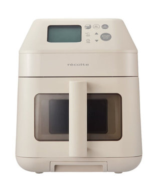 YAMATO テーブル＆キッチン 【レコルト】ハイスチームエアーオーブン  クリームホワイト  RAO-3(W)