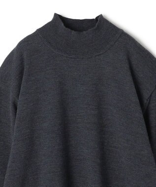 JOSEPH HOMME 【HIGH GRADE LINE】ヤマガタメリノ  モックネックニット ネイビー系