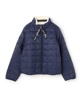 UNFILO 【120-150cm】TAION リバーシブルボア ダウンジャケット(UNISEX) ネイビー×アイボリー