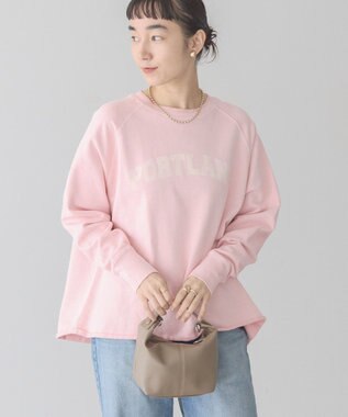 AMERICAN HOLIC ＰＯＲＴＬＡＮＤピグメントスウェット Pink