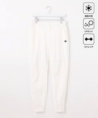 PW CIRCULUS 【機能性素材 TM ICE 使用】パンチング パンツ ホワイト系