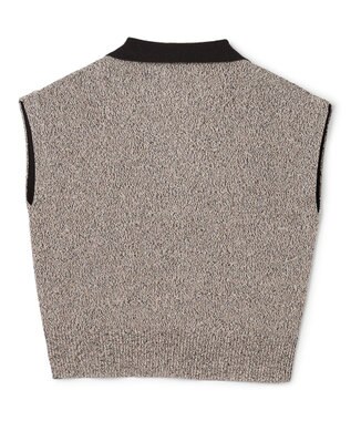 BEIGE， AGATE / バイカラー スキッパーニット Mix