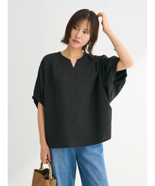 Green Parks ドルマンブラウス Black