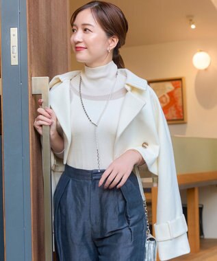 Phoebe マルチwayメタルボール×パールネックレス シルバー