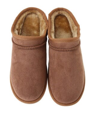 Green Parks ●ＭＥＩ　フェイクスエードモックシューズ Black