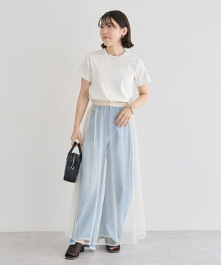 Green Parks フライスコンパクトＴシャツ Off White