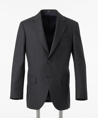 J.PRESS MEN 【JAPAN CRAFT CLOTH】シャドーヘリンボーン スーツ/総裏 ネイビー系1