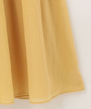 UNFILO コットン２WAYワンピース ライトイエロー系