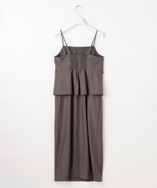 ANY SIS 【2SET】ビスチェ ワンピース × ニット セット ブラウン