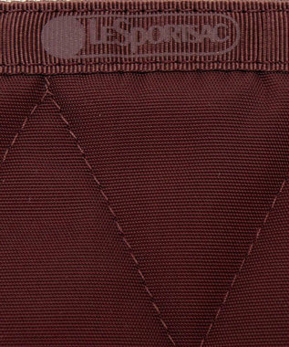 QUILT CLUTCH/チョコレートブラウンキルト / LeSportsac