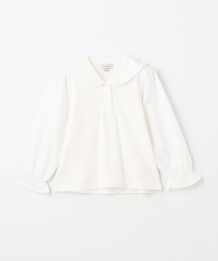 ANY KIDS セーラーカラー ブラウス ホワイト