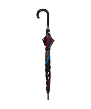 +RING レディース向け プラスリング 長傘 60cm MLT T1372 マルチカラー