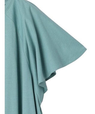 Green Parks ・ＳＵＧＡＲ　ＳＰＯＯＮ　カットアシメヘムワンピース Blue