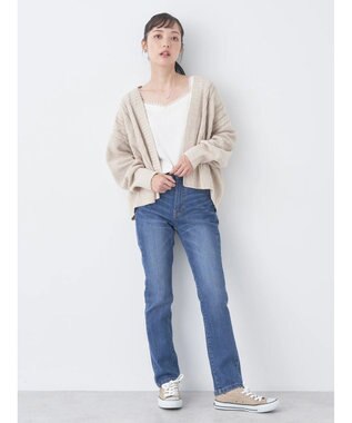 earth music&ecology スリムスキニーパンツ Indigo