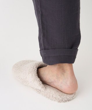 UCHINO マシュマロガーゼ ベーシック メンズパジャマ ダークグレー