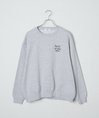 WEGO 【WEB限定】クルーネックプルオーバー 柄1