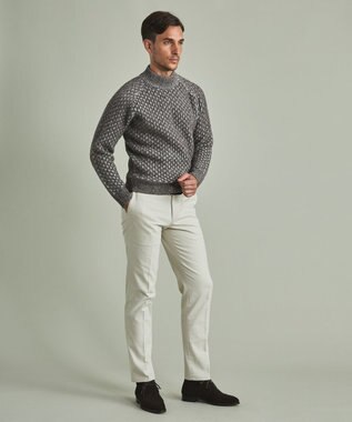 GOTAIRIKU コットンカルゼ　トラウザーズ アイボリー系