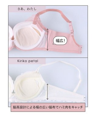 une nana cool さあわたし レース 脇高ブラジャー TU