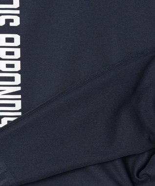 23区GOLF 【MEN】【UVケア・吸水速乾】カノコ モックネックプルオーバー ネイビー系