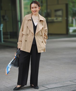 ANY エアフローライトトレンチコート ベージュ