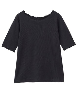 earth music&ecology リブメロープルオーバー