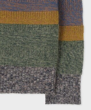 Paul Smith モヘアミックス リラックス カーディガン オレンジ