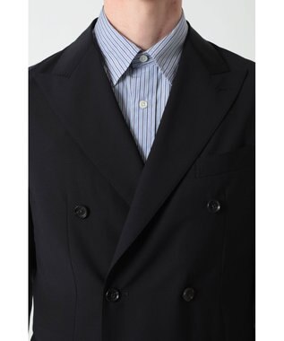 DAKS ウールダブルブレストジャケット パープルヘイズ