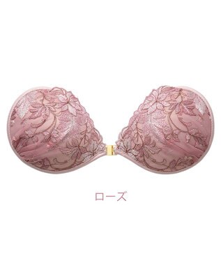 BRADELIS New York 【NuBra / ナチュラルタイプ】ヌーブラ・エアーライト フローラ ローズ