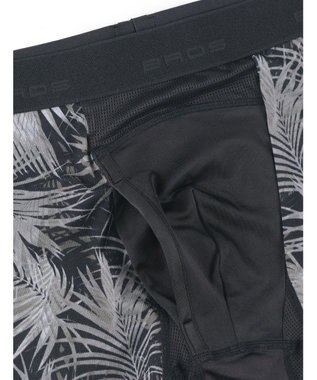 WACOAL MEN ボクサーパンツ【CROSSWALKER】はいて歩いてカロリー消費アップをめざそう！ムレ軽減設計 前開き スパッツ ロング丈 GX6007 /ブロス バイ ワコールメン ダークブラウン