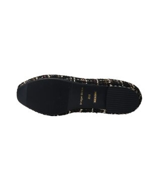 Bridget Birkin 【Bridget Birkin】スクエアビジューフラットシューズ マルチ雑材