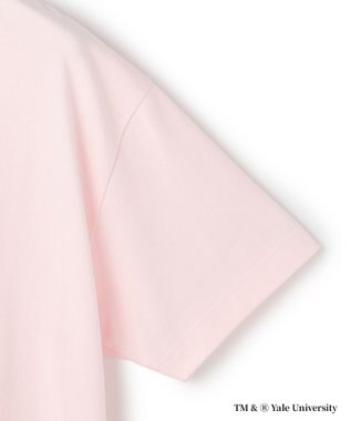 J.PRESS YORK STREET 【YALE別注】【UNISEX】カレッジ プリント Tシャツ ピンク系