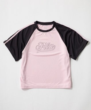 OP／FILA 【FILA】ラグランスリーブTシャツ付きセパレート 3点セット水着 ピンク