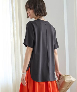 UNFILO BEAUTY FORM フォルムＴシャツ チャコールグレー