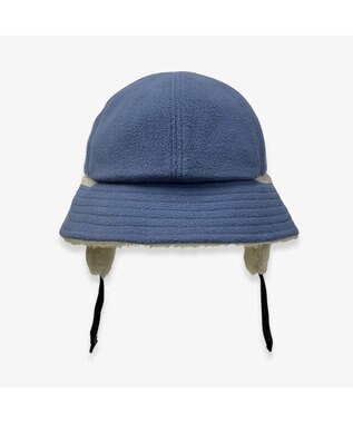 林八百吉商店 Coleman　キッズ　２way耳付きフリースメトロハット ブルー