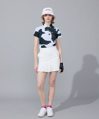 FILA GOLF／marie claire 【Loudmouth】柄ポロシャツ Cowz