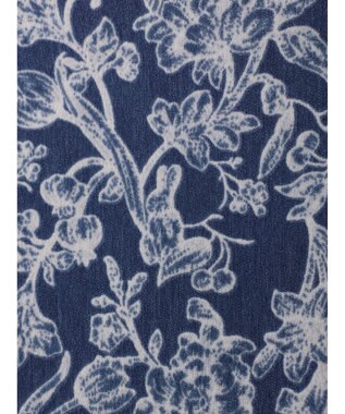 earth music&ecology 隠れウサギ柄ビスチェ Navy