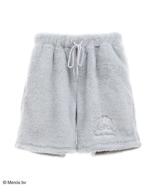 Green Parks Ｍｉｆｆｙ／ふわふわワンマイルハーフパンツ Charcoal Gray