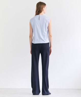 BEIGE， FLEUR / ドレープ イージーワイドパンツ Navy