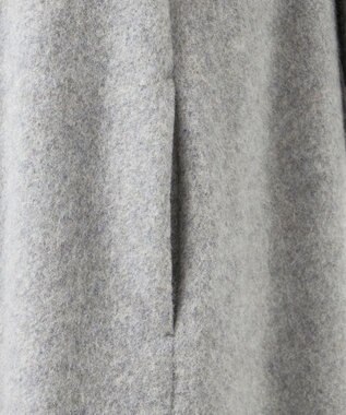 23区 【GOLD LABEL】シャギーウール ワンピース グレー系