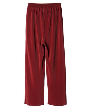 CRAFT STANDARD BOUTIQUE カットプリーツパンツ Bordeaux
