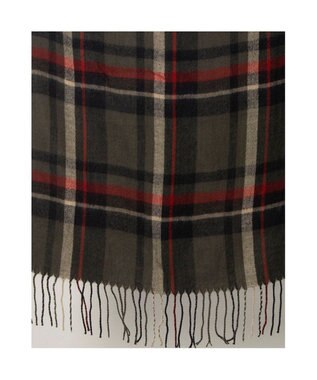 UNBILLION カシュネ cache nez / タータンチェックストール ネイビー