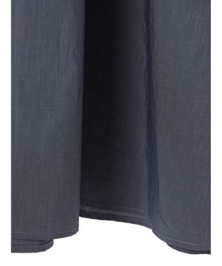 Green Parks ａ．ボリュームギャザーウエスト切替ワンピース Navy