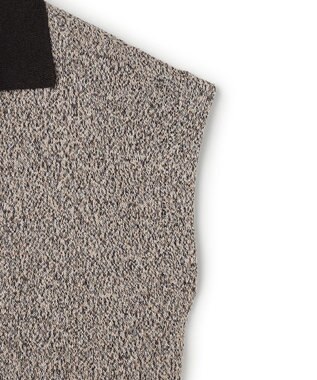 BEIGE， AGATE / バイカラー スキッパーニット Mix