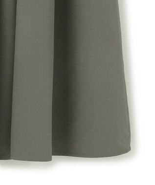 23区 【撥水加工/洗える】ハイマルチタフタ タックスカート カーキ系