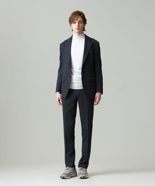 J.PRESS MEN 【WEB限定カラー有】オメガツイスト ハイゲージ モックネックニット アイボリー系