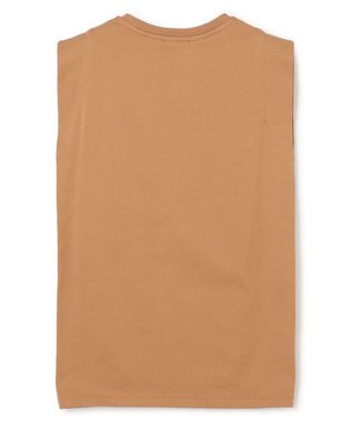NAVE 【ReNAVE・洗える/接触冷感/UVケア】ファンクションＴ ノースリーブ キャメル系