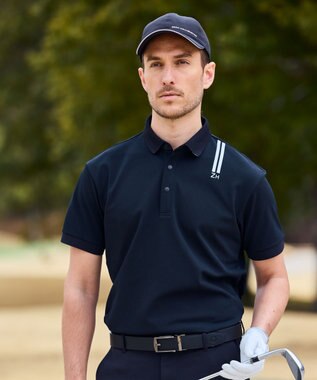 ZERO HALLIBURTON 【吸水速乾・UVケア】 ダブルリブ着心地ポロシャツZHG-M5S7c 82954