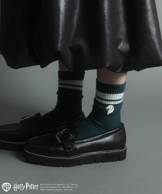 Green Parks ハリー・ポッター／ワンポイント刺繍ソックス Green