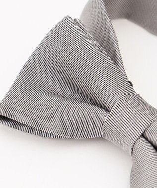 J.PRESS MEN 【BOWTIE COLLECTION】プレーン  フォーマル蝶ネクタイ ライトグレー系