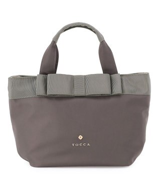 新色登場・大人百花掲載】RIBBON BRICK TOTE M トートバッグ M / TOCCA